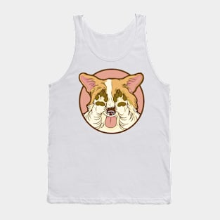 Corgi P R t shirt Tank Top